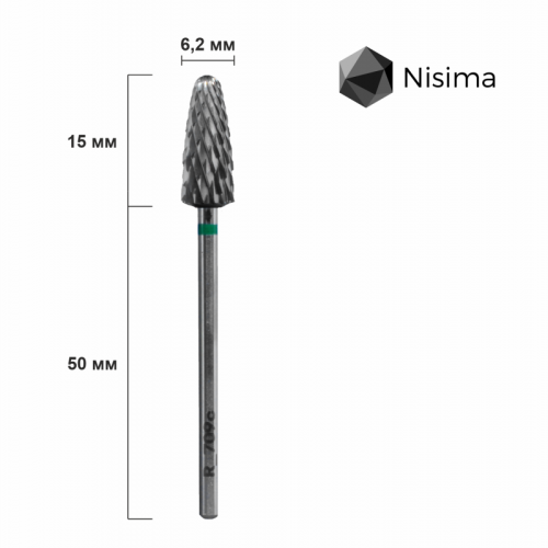 Hard alloy drill bit Nisima L_709cK