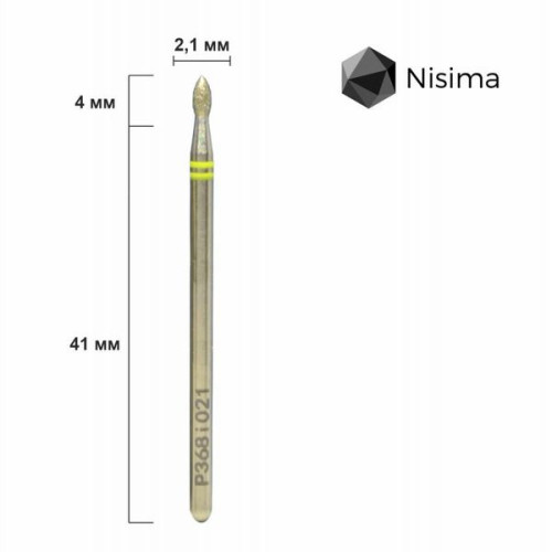Diamond drill bit Nisima P368i021