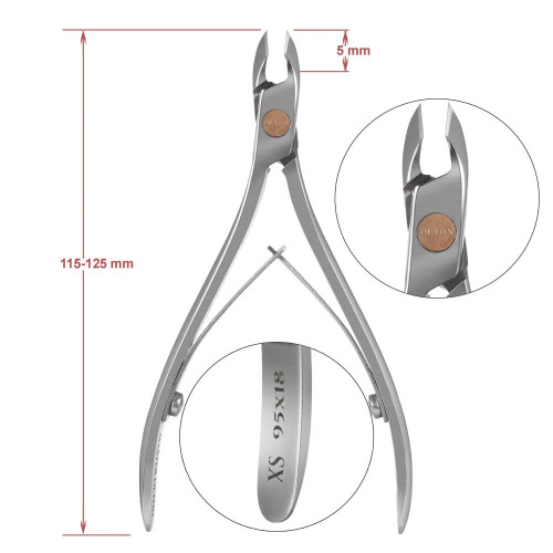 Professional cuticle nippers Master Olton XS