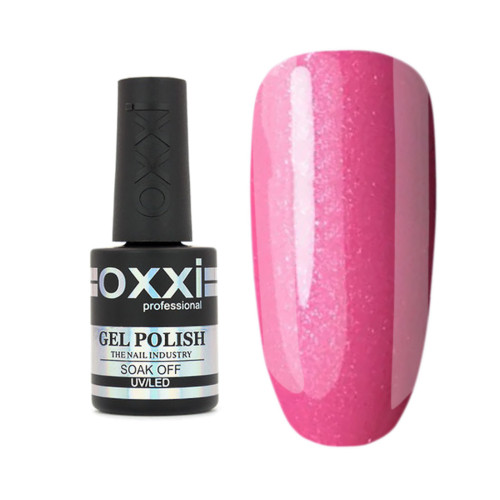 Gel Polish OXXI Professional No. 018 (pink with microshine) 10 ml.