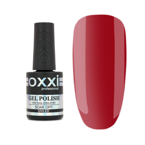 Gel Polish OXXI Professional No. 111 (dark red, enamel) 10 ml.