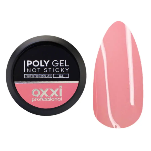 Poly Gel Not Sticky No. 04 30 ml. ( jar ) OXXI Professional