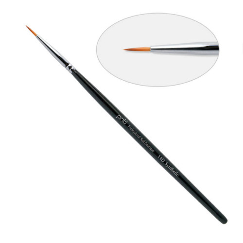 14D. Design brush round 4-S PNB, nylon/ Nail Art Brush round 4-S PNB, nylon, 8 mm