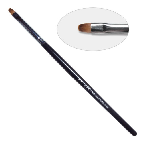 6g. Gel Brush oval 4-s PNB, nylon / Gel Brush oval 4-s PNB, nylon