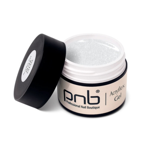 Acryflex Gel PNB, Silver Gleam, 15 ml.