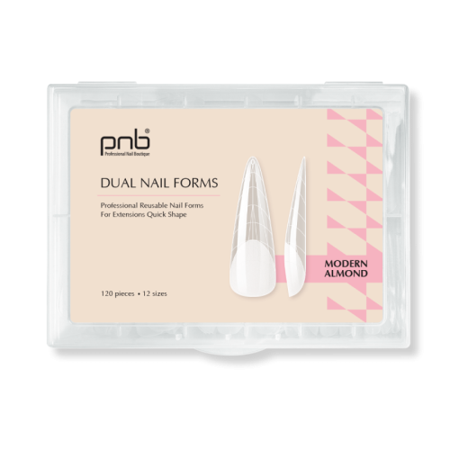 Dual Nail Forms PNB, Modern Almond 120 pcs