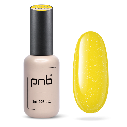 Гель-лак Juicy Spark PNB, Lemon Pop/Gel nail polish Juicy Spark PNB, Lemon Pop, 8 мл