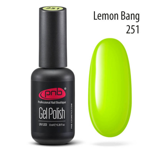 Gel nail polish PNB 251, 8 ml.