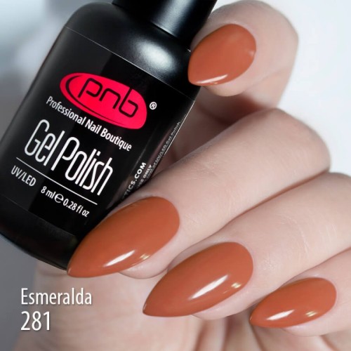 Gel nail polish PNB 281, 8 ml.