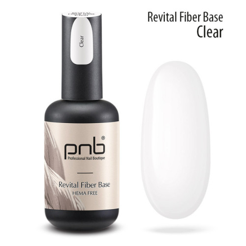 Revital Fiber Base PNB, Clear, HEMA Free, 17 ml.