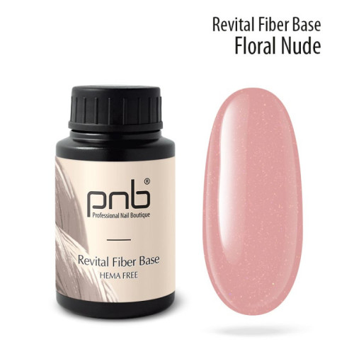 Revital Fiber Base PNB, Floral Nude, HEMA Free, 30 ml.