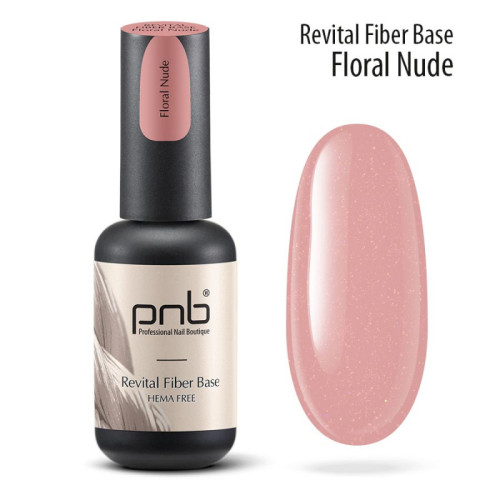 Revital Fiber Base PNB, Floral Nude, HEMA Free, 8 ml.