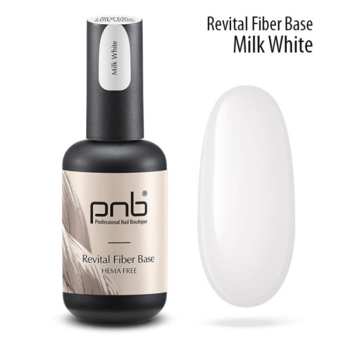 Revital Fiber Base PNB, Milk White, HEMA Free, 17 ml.