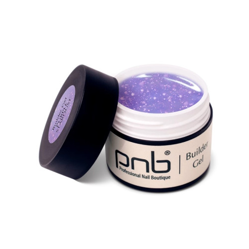 UV/LED Builder Gel PNB, Purple Stardust 5 ml. 