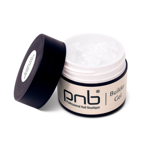 UV/LED Builder Gel PNB, Snow White , 15 ml.