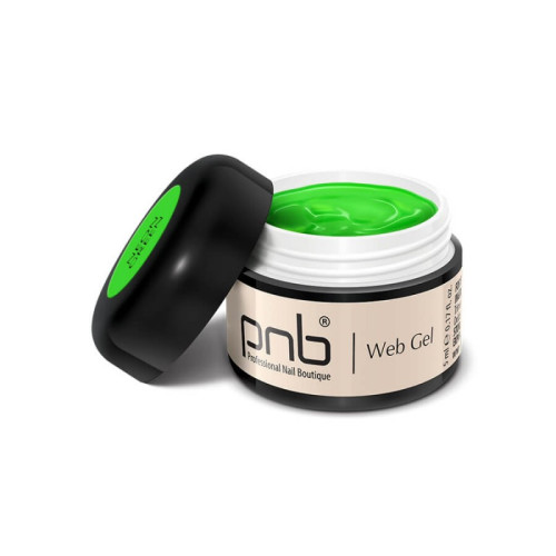 UV/LED WebGel Neon Green PNB, 5 ml.