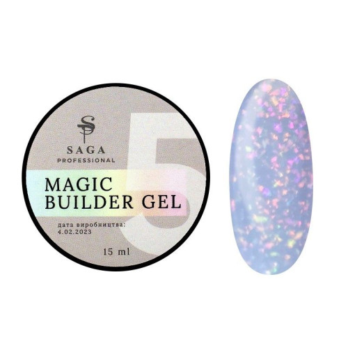 SAGA Builder Gel magic 15 ml No. 05
