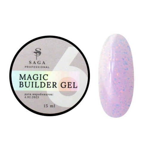 SAGA Builder Gel magic 15 ml No. 06