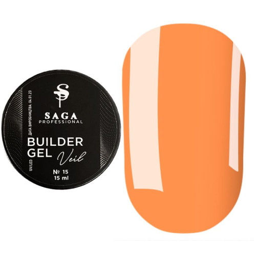 SAGA Builder Gel Veil 15 ml No. 15
