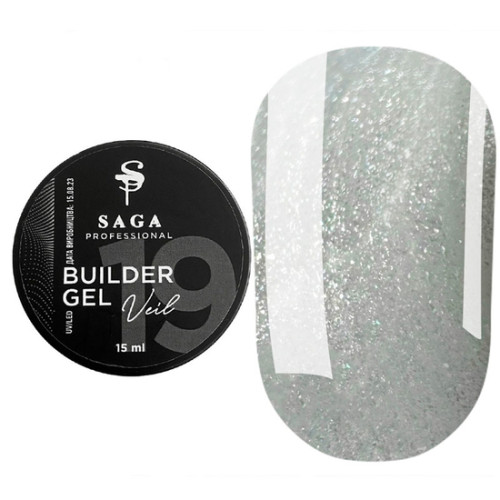 SAGA Builder Gel Veil 15 ml No. 19