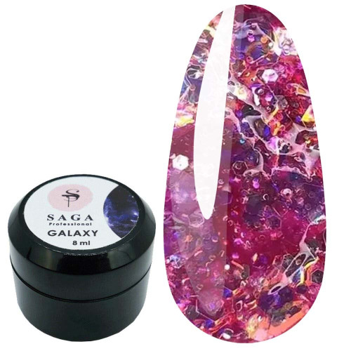 SAGA Galaxy glitter 8 ml No. 10