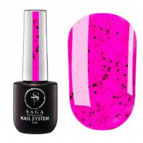 SAGA gel polish Black Snow 9 ml No. 05