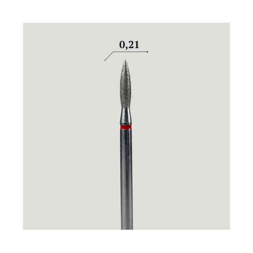 SAGA Nail Drill Bit Flame (red, 021) 004