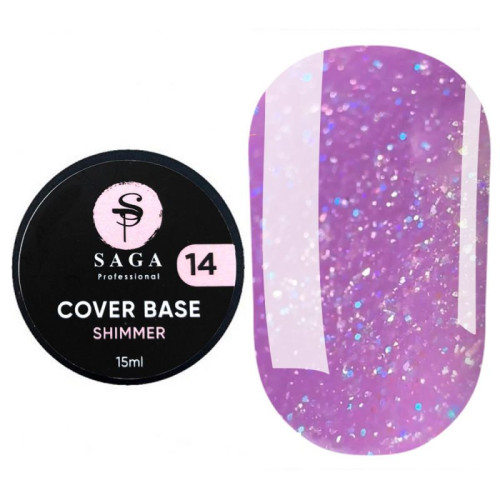 SAGA Shimmer Base New 15 ml No. 14