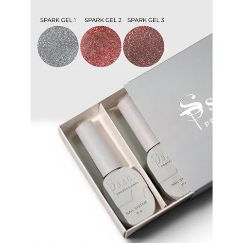 SAGA gel polish Spark Set (3 x 10 ml)