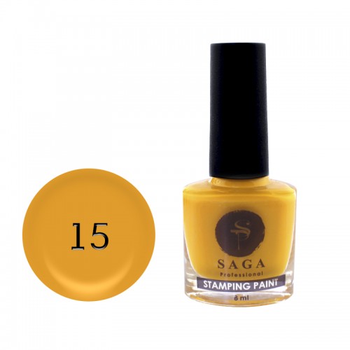 SAGA stamping paint No. 15 saffron 8 ml