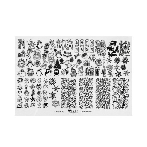 SAGA Stamping Plate No. 13 New Year