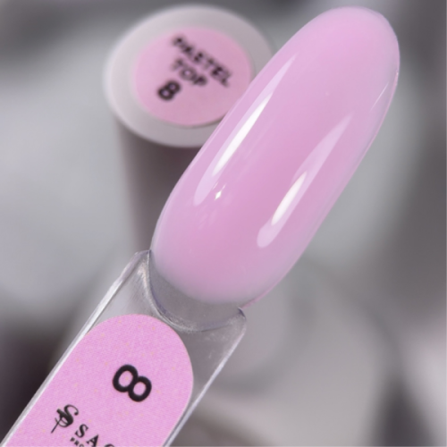 SAGA top without a sticky layer Pastel 8 ml No. 08