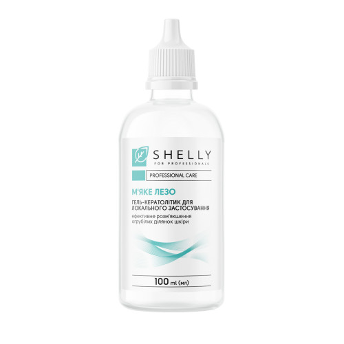 SHELLY Keratolytic Gel Soft Blade 100 ml
