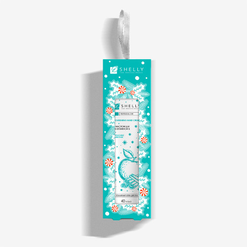 SHELLY Nourishing Hand Cream Apple & Cinnamon Shea Butter Vitamin E 40 ml
