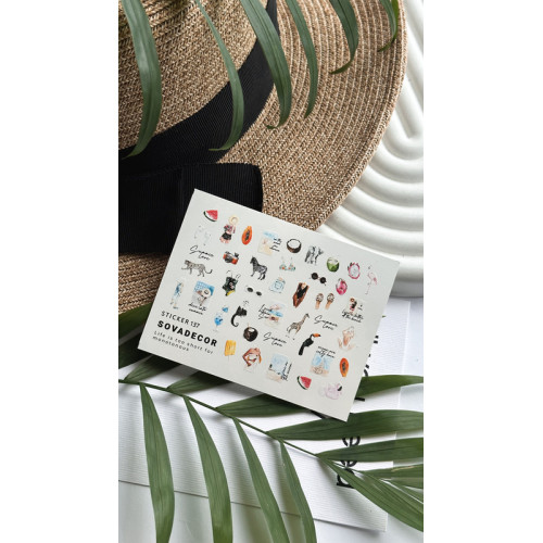 Nail Sticker 137 SOVADECOR