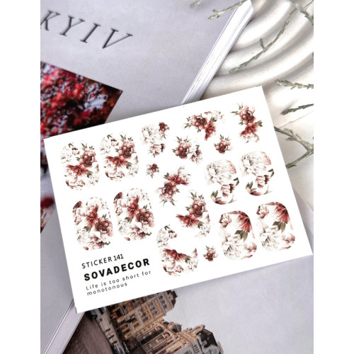 Nail Sticker 141 SOVADECOR