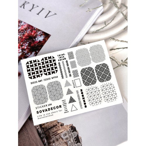 Nail Sticker 144 SOVADECOR