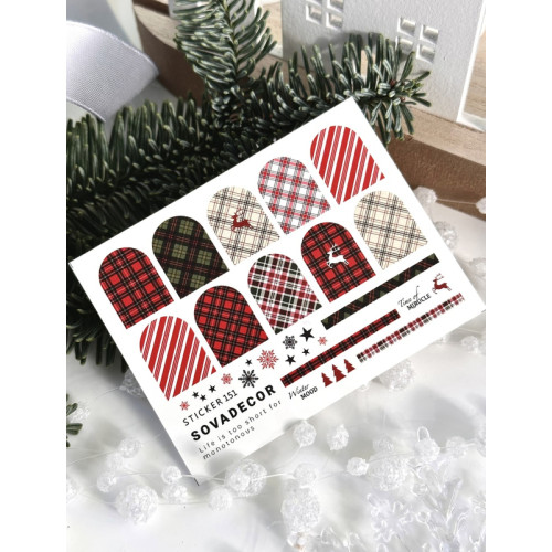 Nail Sticker 151 SOVADECOR
