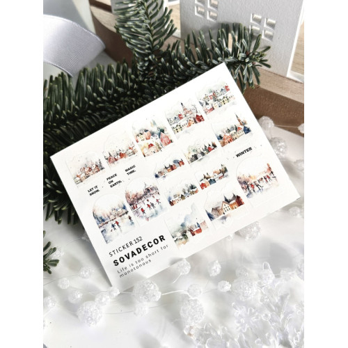 Nail Sticker 152 SOVADECOR