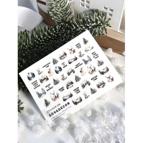 Nail Sticker 156 SOVADECOR