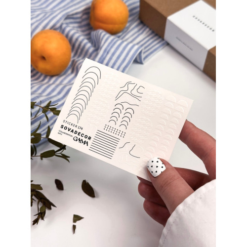 Nail Sticker 174 SOVADECOR