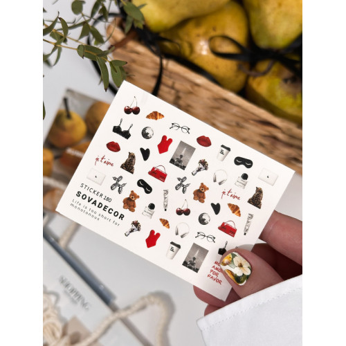 Nail Sticker 180 SOVADECOR