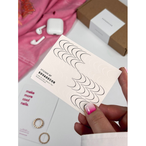 Nail Sticker 187 SOVADECOR