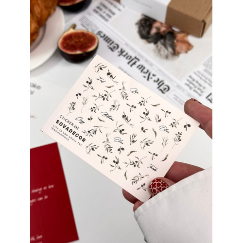 Nail Sticker 193 SOVADECOR