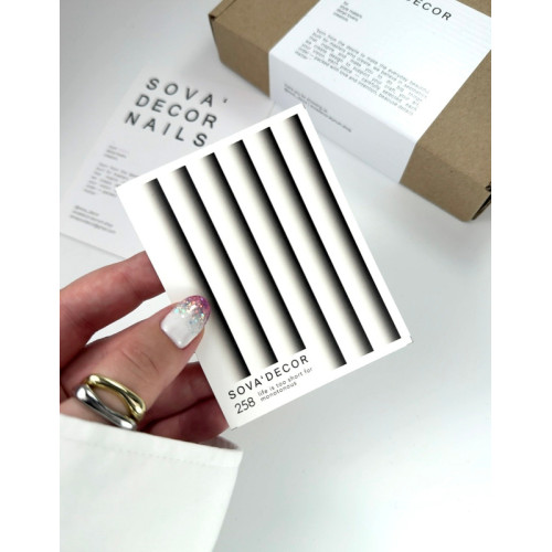 Nail Sticker 258 SOVADECOR