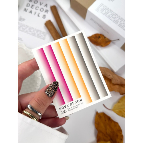 Nail Sticker 260 SOVADECOR