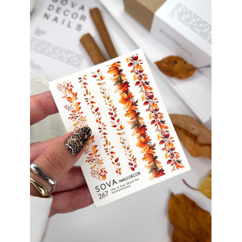 Nail Sticker 267 SOVADECOR
