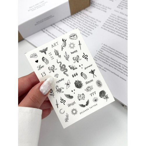 Nail Sticker 271 SOVADECOR