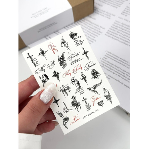 Nail Sticker 273 SOVADECOR