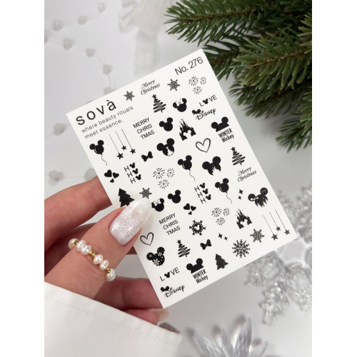 Nail Sticker 276 SOVADECOR
